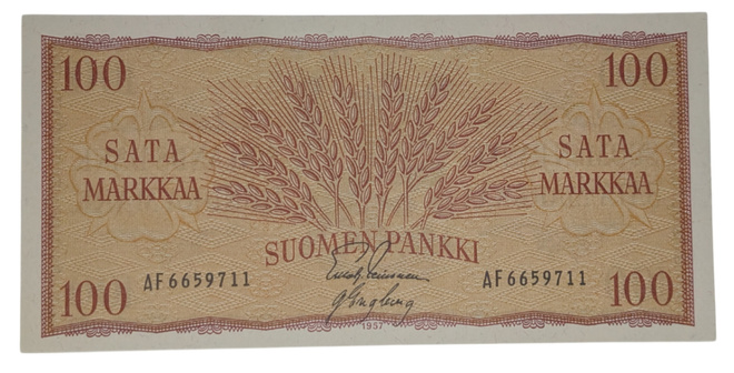 100 Markkaa 1957 AF6659711