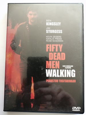 Fifty dead men walking Suomi dvd