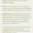 Jenni Grönqvist: Jäljillä retkiopas - pikkukuva 3