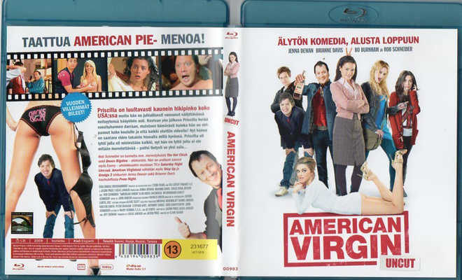 American Virgin	(28 776)	k	-FI-	suomik.	BLU-RAY		rob schneid