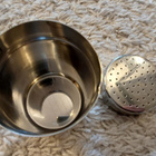 Kromin värinen sirotin 8,5 cm - pikkukuva 2