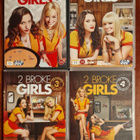 2 BROKE GIRLS - TYHJÄTASKUT - Kaudet 1 - 4 - DVD boxit - pikkukuva 1