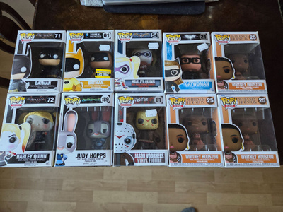 10kpl Pop figuureja