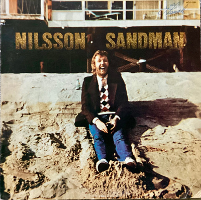 NILSSON: Sandman. LP avattavalla kannella