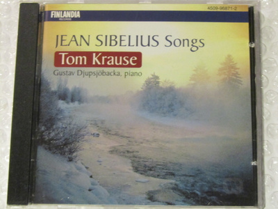 Jean Sibelius • Tom Krause • Gustav Djupsjöbacka CD