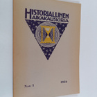 Historiallinen aikakauskirja 1/1956 - pikkukuva 1