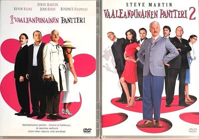 Vaaleanpunainen pantteri 1 & 2 Steve Martin (2 DVD)