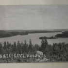 Saarijärvi, nousulta, näköala, vanha valokuvapk. ei p. - pikkukuva 1