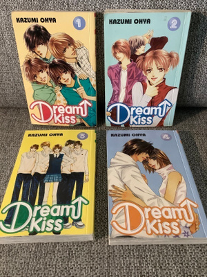 DREAM KISS  1-4  (KOKO SARJA)  SUOMI