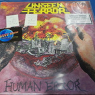 UNSEEN TERROR - HUMAN ERROR EX-/EX+ LP - pikkukuva 1