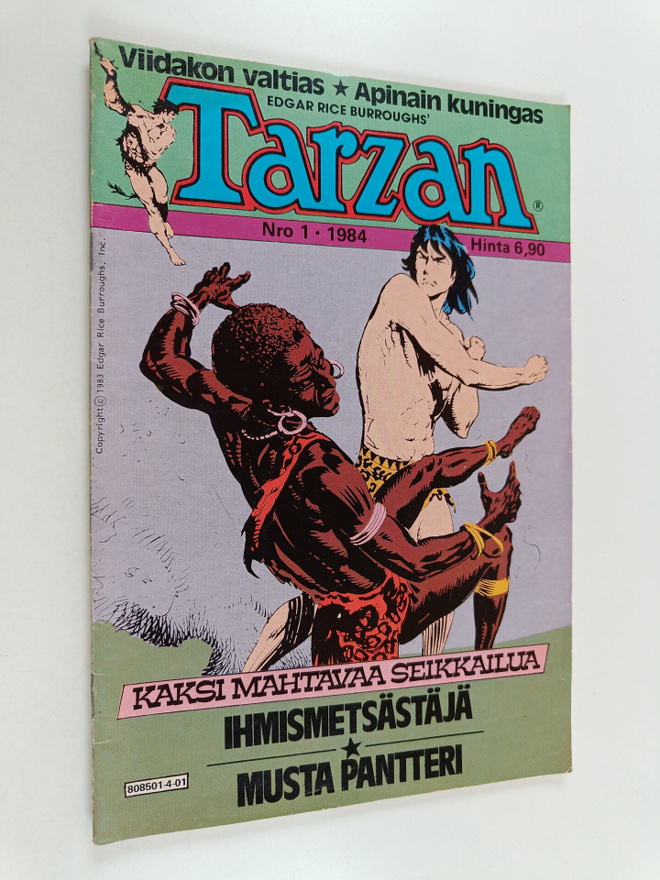 Edgar Rice Burroughs : Tarzan 1/1984 : Ihmismetsästäjä ; ...