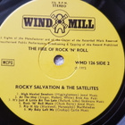 Rocky Salvation & The Satelites-The Fire Of Rock & Roll LP - pikkukuva 4