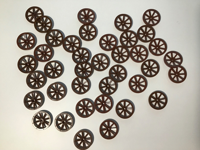 Lego kärryn pyörät 33 mm