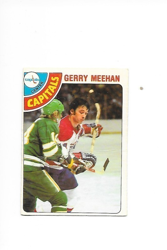 1978-79 OPC #128 Gerry Meehan Washington Capitals