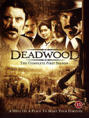 Deadwood : Kausi 1 (4DVD) UUSI/MUOVEISSA   1.painos