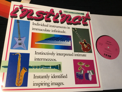 Ilkka Niemeläinen Instinct 1986 Lp jazz fuusio