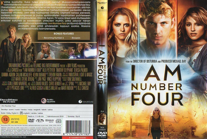 I AM NUMBER FOUR	(44 204)	k	-FI-	DVD		alex pettyfer	2010