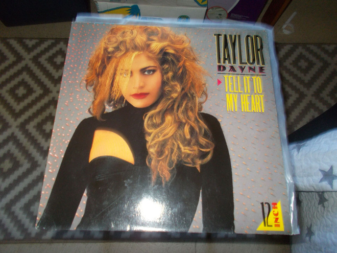 12" VINYYLI SINKKU TAYLOR DAYNE ** TELL IT TO MY HEART **