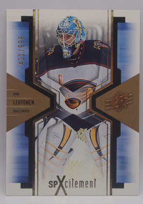 2006-07 SPXcitement Kari Lehtonen /999