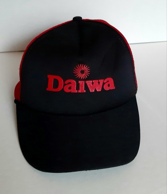 Daiwa vintage mainos lippahattu