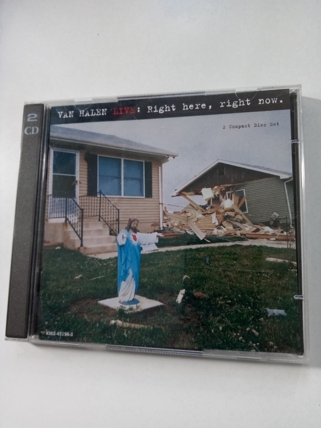 2CD VAN HALEN LIVE - Right here, right now (Sis.postikulut)