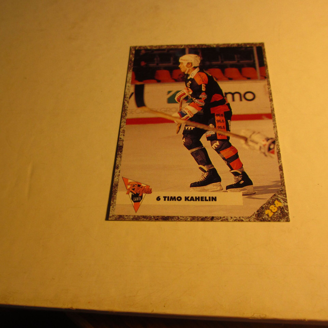 leaf lätkäkortti reipas lahti -93 timo kahelin