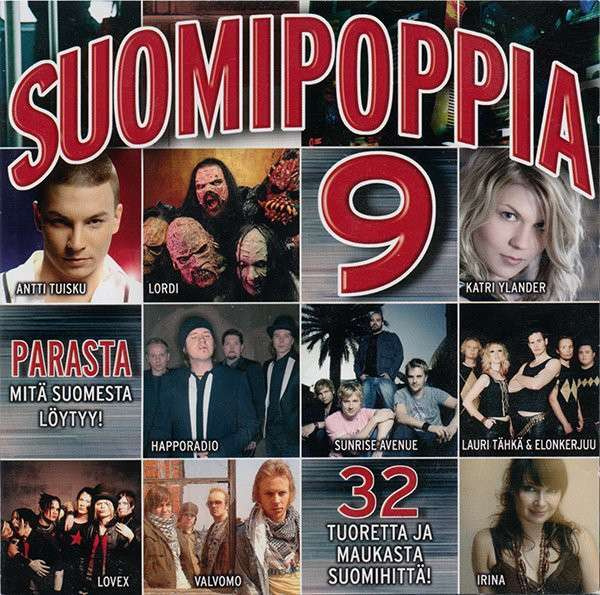 Kokoelma • Suomipoppia 9 / 32 Suomihittiä Tupla CD