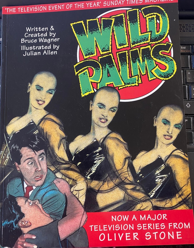 Wild Palms. Bruce Wagner - erittäin harvinainen!