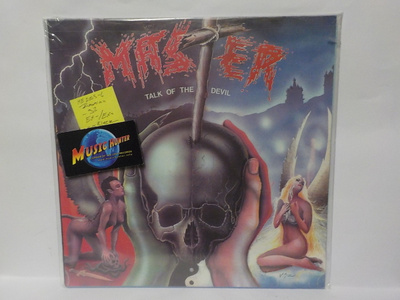 MASTER TALK OF THE DEVIL RUSSIA-92 EX-/EX+ LP