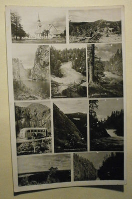 Kuusamo, monikuvapk (10 kpl), valokuvapk, p. 1959