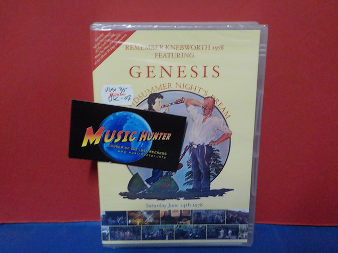 GENESIS - KNEBWORTH 1978 UUSI UK 2007 DVD