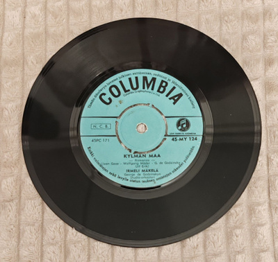 Irmeli Mäkelä Kylmän Maa 7"Single