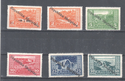 Albania 1925 vuodelta.