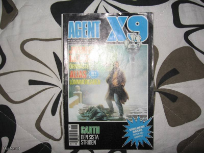 AGENT X9 6/1991 sarjakuvalehti