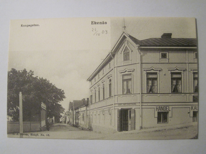 VANHA Postikortti Tammisaari HUIPPUKUNTO ennen-1905