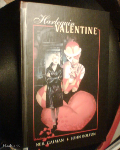 Gaiman - Bolton : HARLEQUIN VALENTINE (1 p. 2001) Sis.pk:t