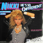 NIKKI :: HE'S SO DIFFERENT :: VINYYLI 12" 1985 - pikkukuva 1