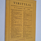 Virittäjä 1/1988 - pikkukuva 1