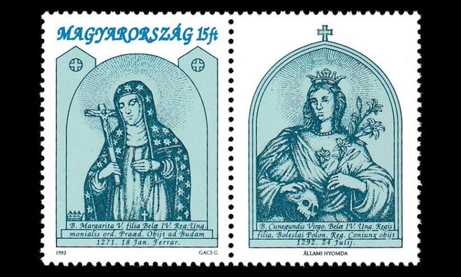 Unkari 4201zf ** Pyhän Margareta (1992)