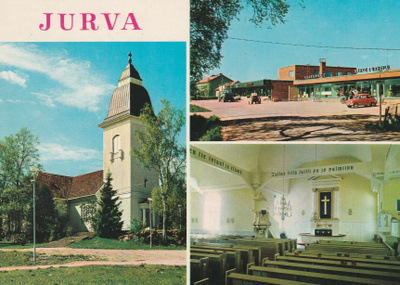 KIRKKOKORTTI - JURVAN KIRKKO - 3