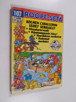Walt Disney : Roope-setä 7/1988
