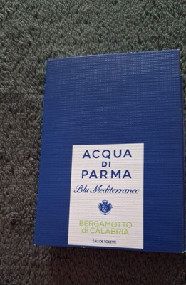 Hajuvesinäyte Acqua Di Parma Bergamotto Di Calabria