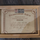 Osakeyhtiö Savon osakekirja vuodelta 1947 - pikkukuva 1
