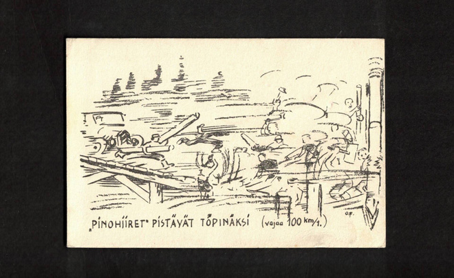 S-Au 37/9, Pinohiiret pistävät töpinäksi