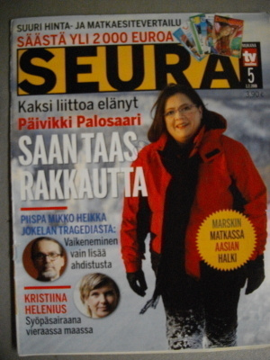 Seura lehti Nro 5/2008. (25.2)