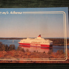 Viking Line. m/s Athena. Laivapostikortti - pikkukuva 1
