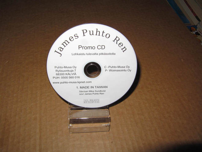 James Puhto Ren: CDRS Made In Taiwan v.2012 PROMO!