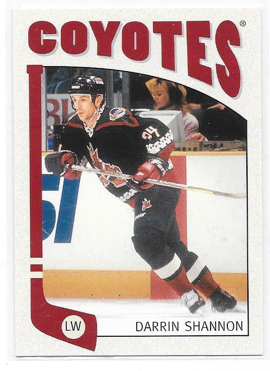 2004-05 ITG Franchises #266 Darrin Shannon Phoenix Coyotes