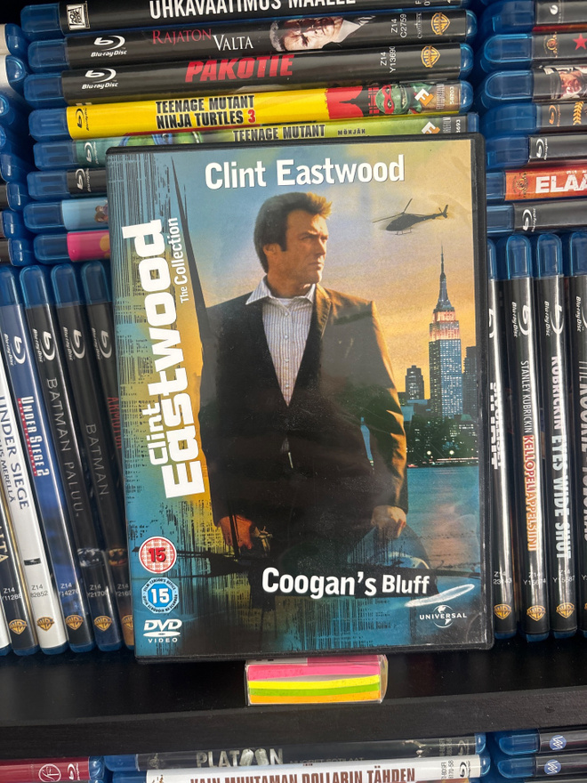 Coogan's bluff (1968) Clint Eastwood