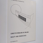 Kirsi Pohjolainen : Constitutionalism in Finland - Realit... - pikkukuva 1